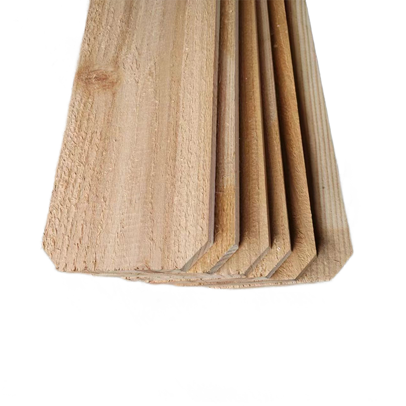 wood picket fence